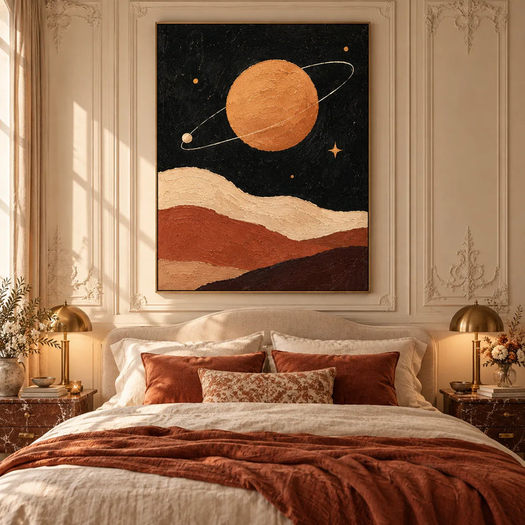 Saturn’s Golden Reverie