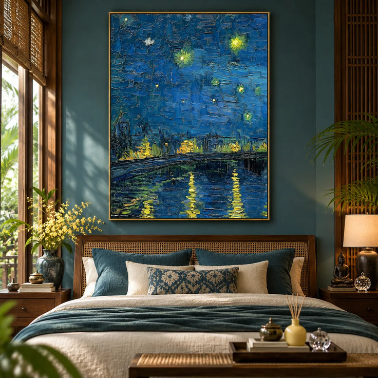 Starry Reflections Over the Rhône