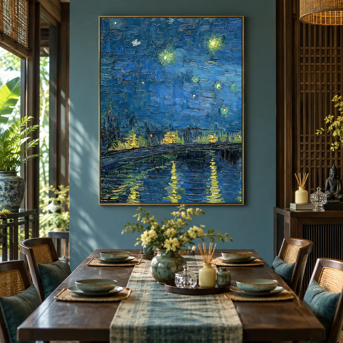 Starry Reflections Over the Rhône