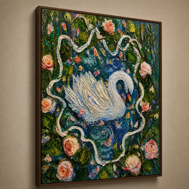 Swan in Bloom