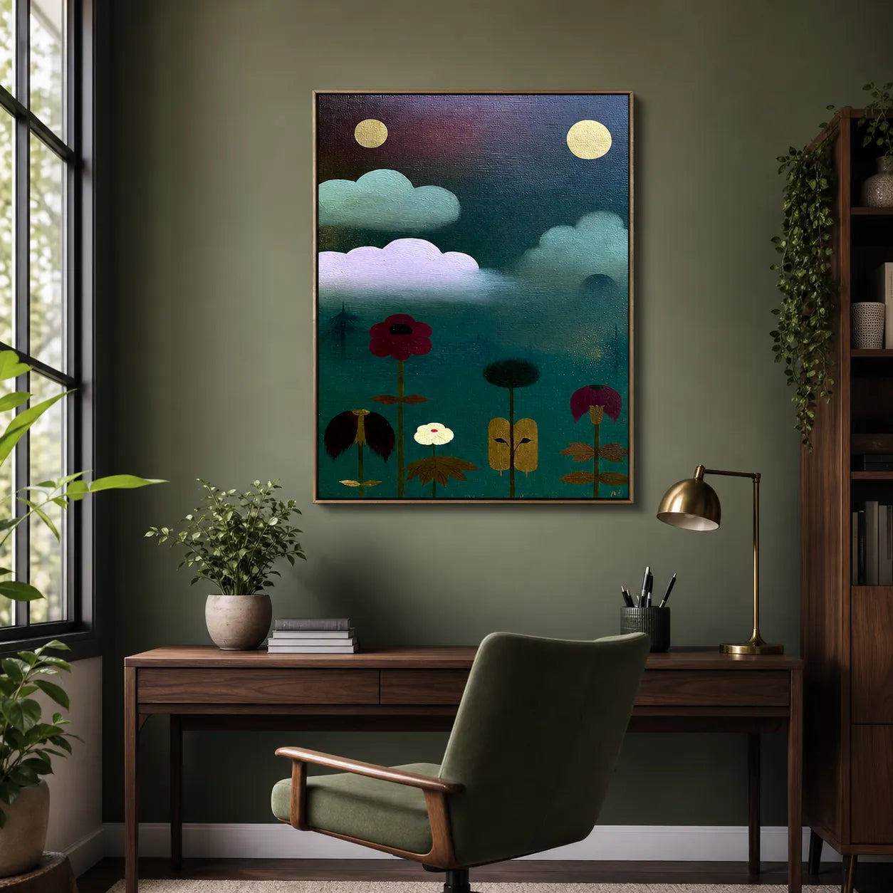 Midnight Meadow Floral
