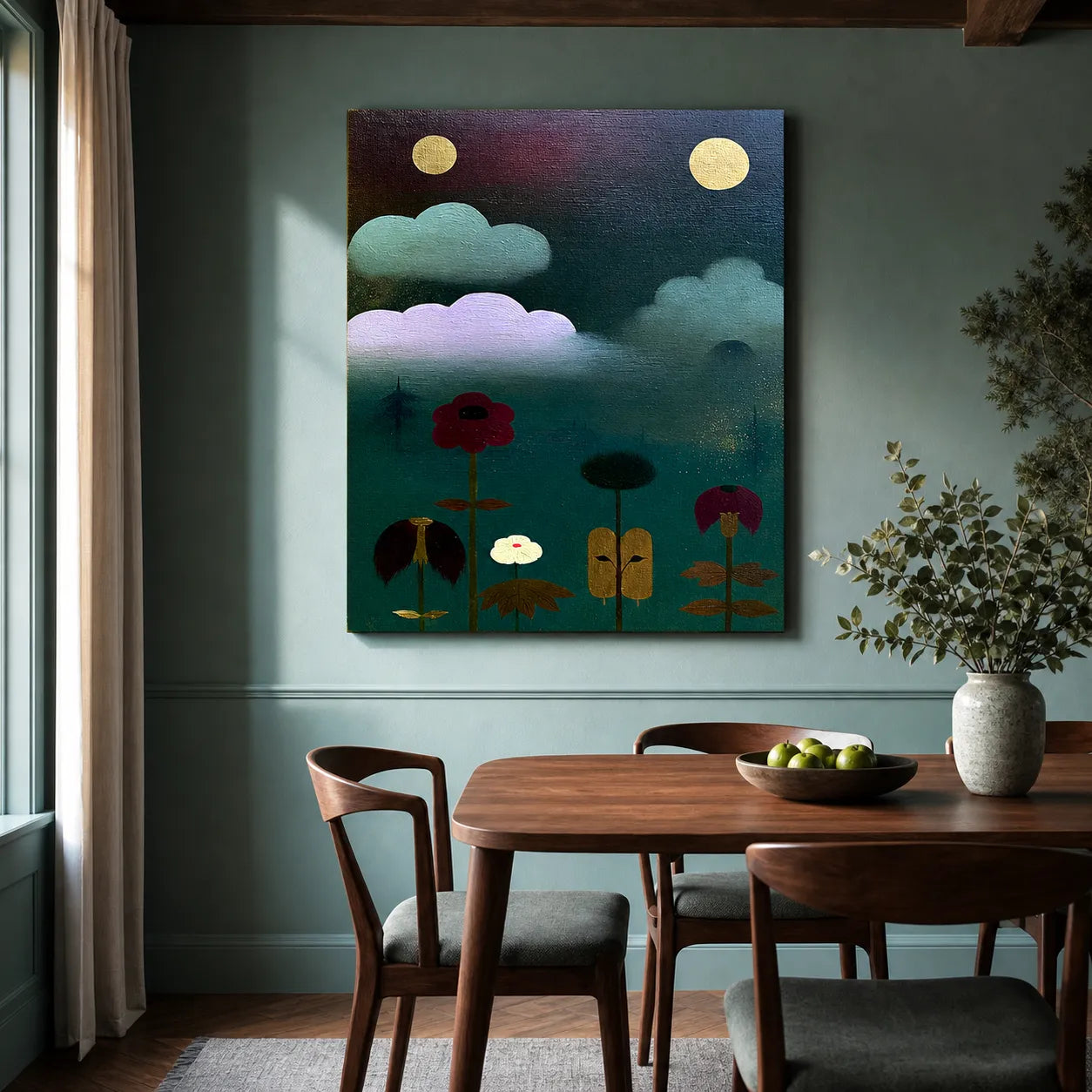 Midnight Meadow Floral