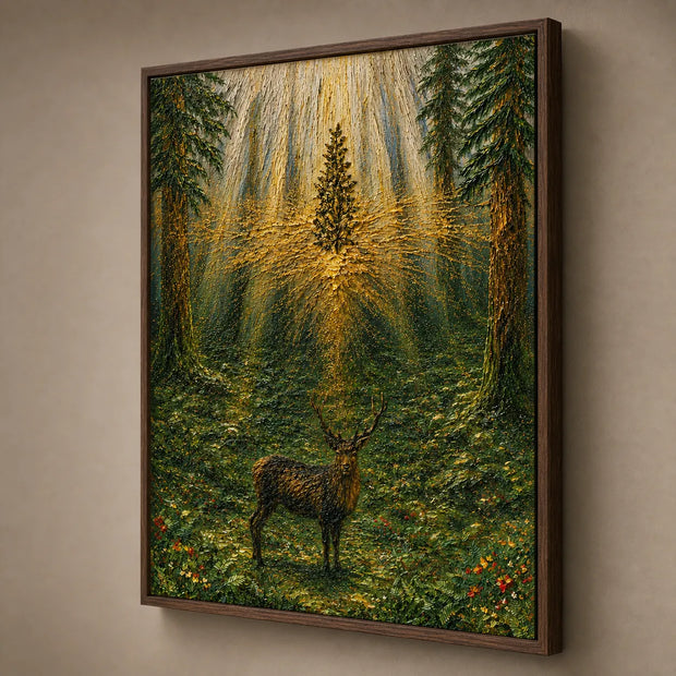 Golden Forest Stag