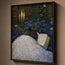 Moonlit Reading Cat