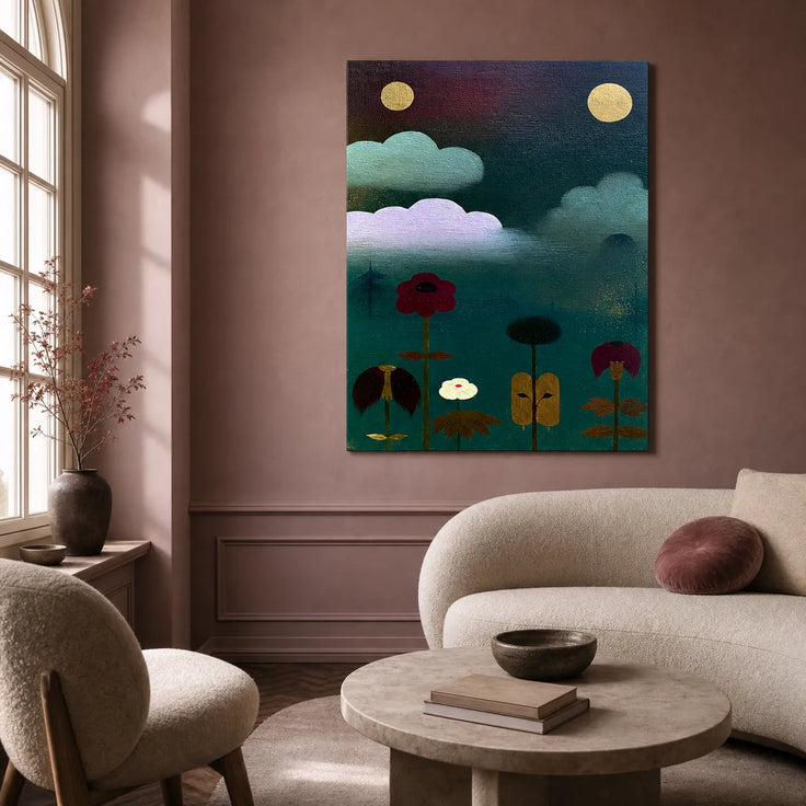 Midnight Meadow Floral