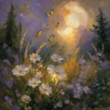 Moonlit Wildflower