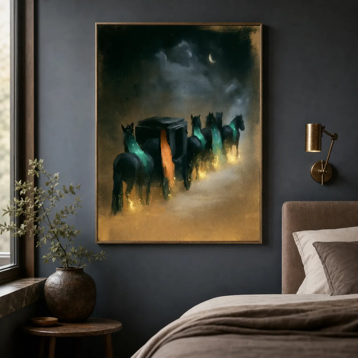Moonlit Caravan