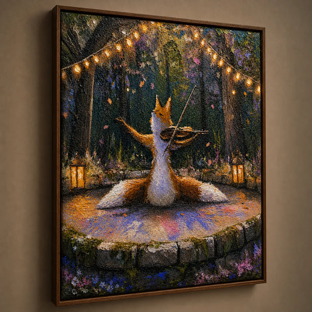 Moonlit Fox Violinist