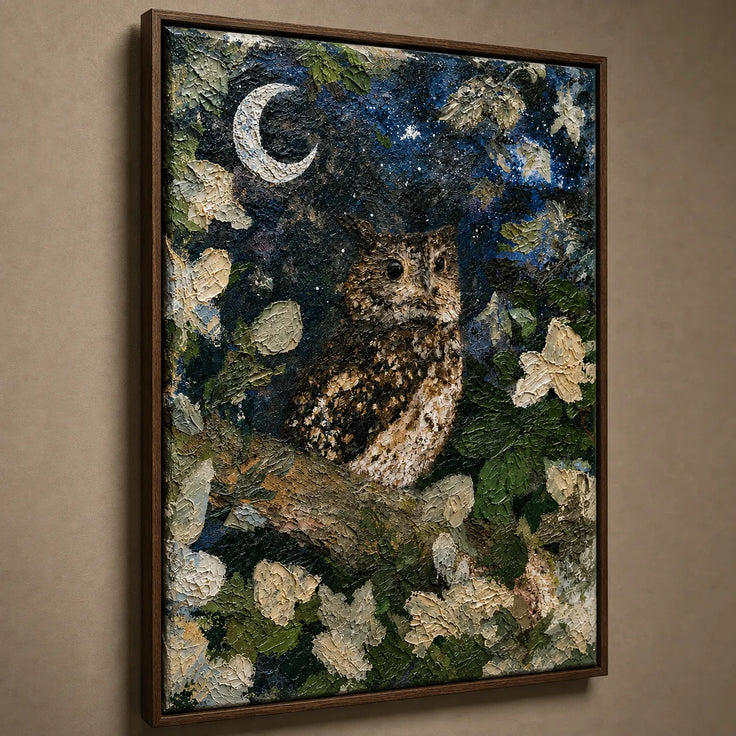 Moonlit Owl