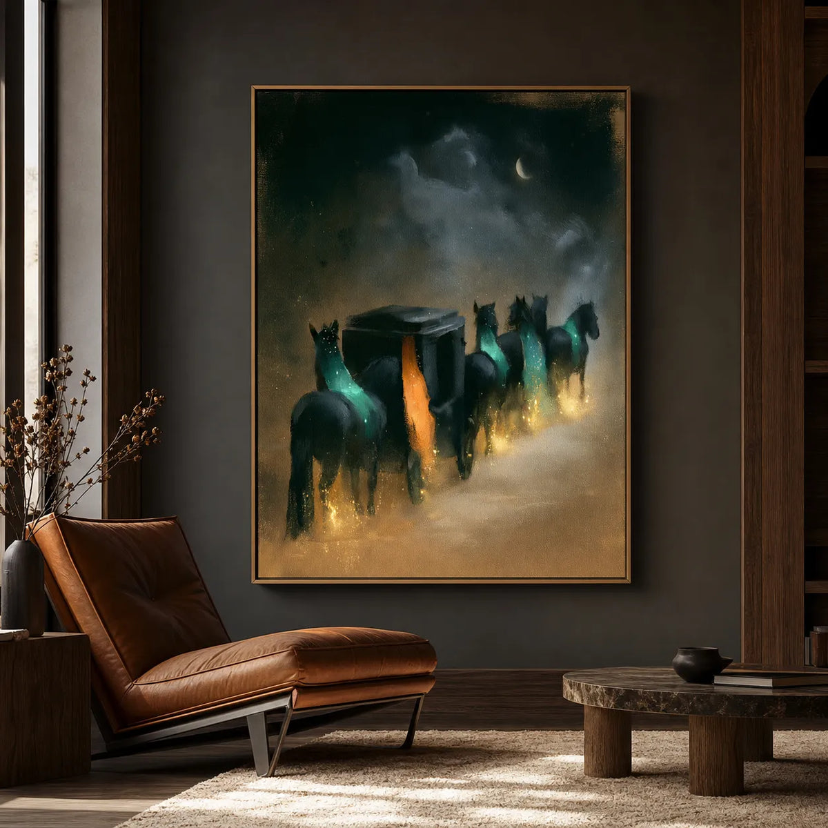 Moonlit Caravan