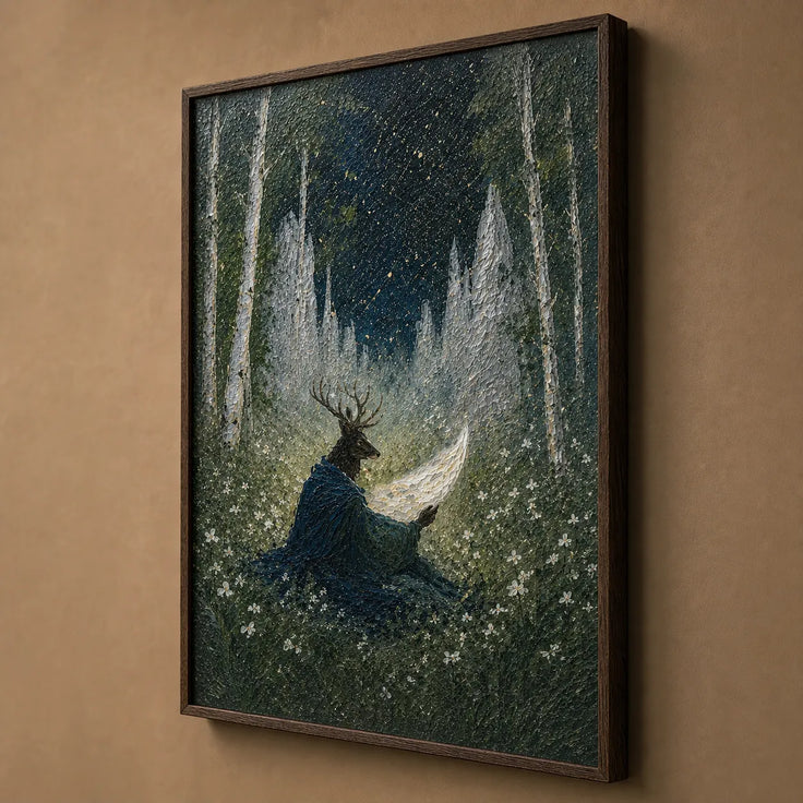 Moonlit Stag Reader