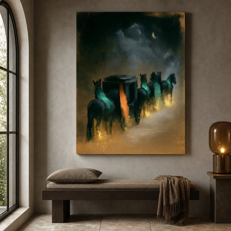 Moonlit Caravan