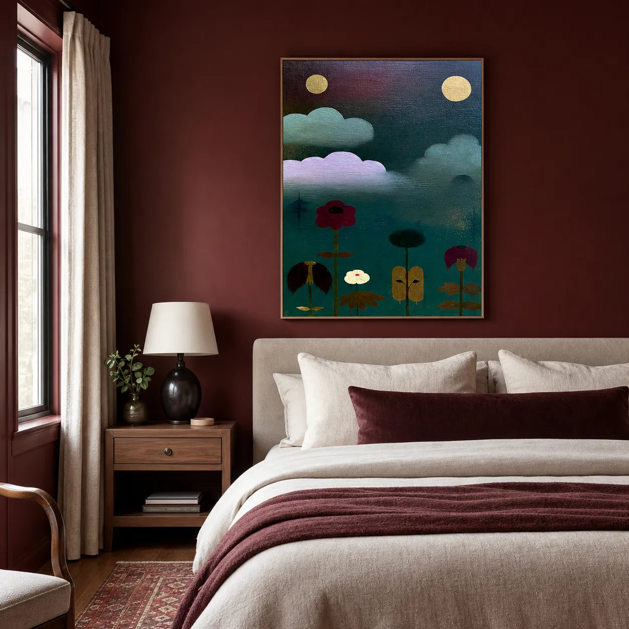 Midnight Meadow Floral