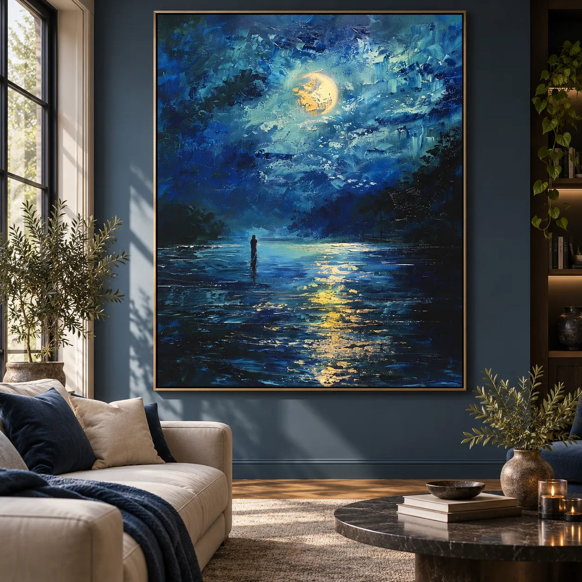 Moonlit Dreams of the Infinite Sea
