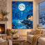 Moonlit Haven by the Sea